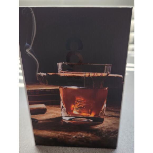 Corkcicle Cigar Glass The Gents Place Fort Worth TX Two Vice Device New In Box - Picture 3 of 4